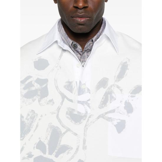 25SS 페데리코 시나 폴로 티셔츠 FCS25 TS02 01 WHITE - FEDERICO CINA