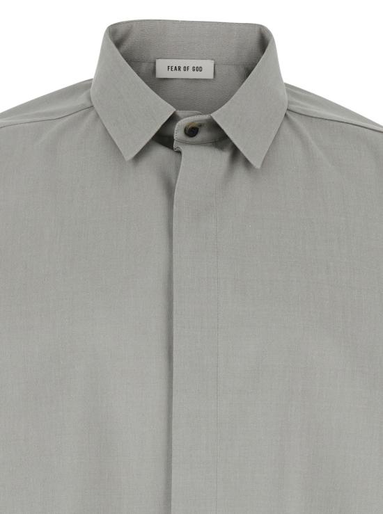 25SS 피어오브갓 긴팔 셔츠 FGE250501OXF091 Grey - FEAR OF GOD