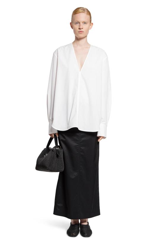  토템 블라우스 252WRT0503FB0119047 White - TOTEME