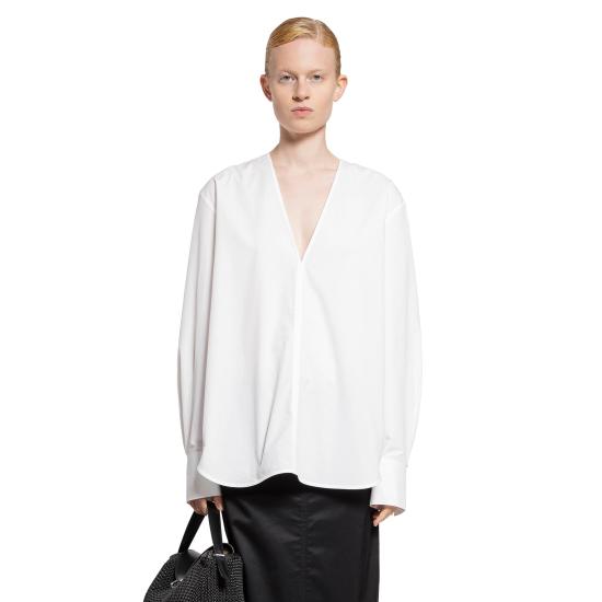  토템 블라우스 252WRT0503FB0119047 White