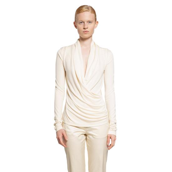  토템 블라우스 252WRT0443FB0162116 Beige