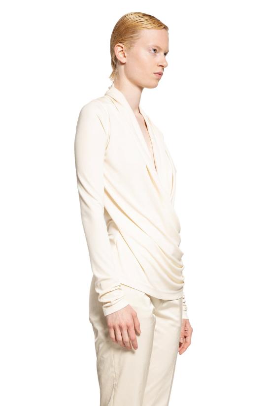  토템 블라우스 252WRT0443FB0162116 Beige - TOTEME