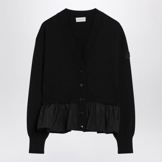 25SS 몽클레어 긴팔 티셔츠 9B000 38M4066 Black