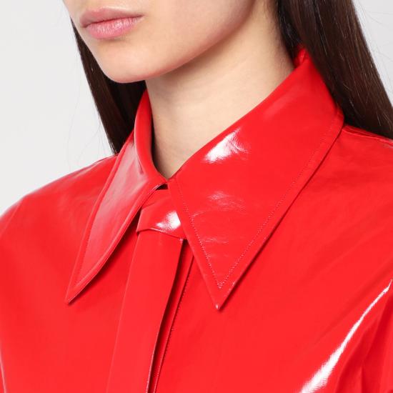 25SS 질샌더 블라우스 J03DL0183J60082 Red - JIL SANDER