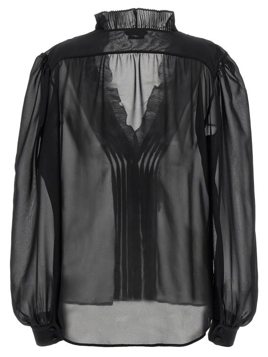 25SS 톰포드 블라우스 CA3300FAX1496LB999 Black - TOMFORD