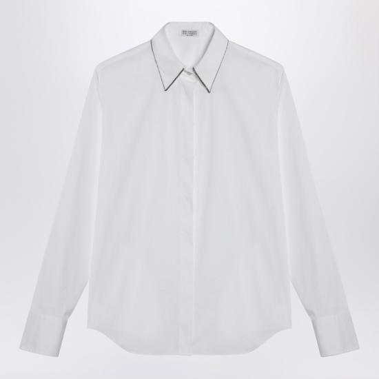 25SS 브루넬로 쿠치넬리 셔츠 M0091MA606CO White