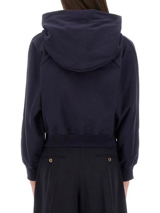 25SS 파투 후드 티셔츠 JE069 9985699N BLUE - PATOU