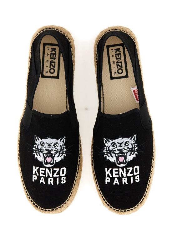 25SS 겐조 로퍼 FF55ES050F83 99 Black - KENZO