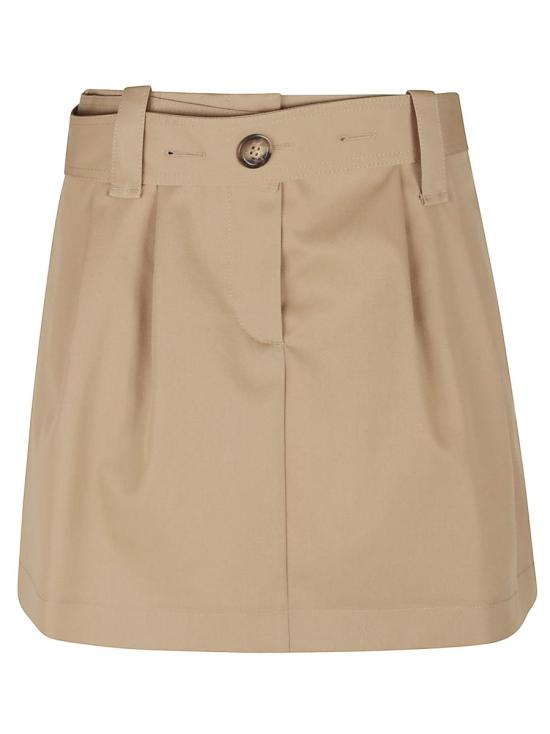 25SS 몽클레어 숏 스커트 K1 093 2D000 10 54A36 BROWN