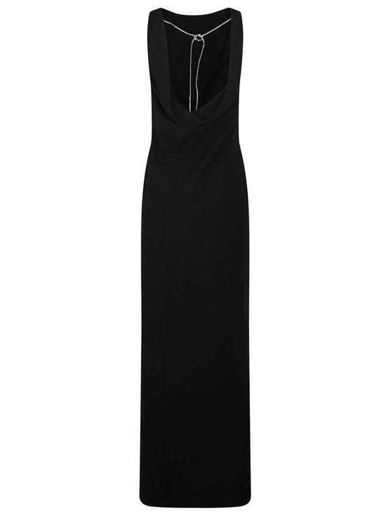 25SS 막스마라 롱 원피스 2511221054600 Black - MAX MARA