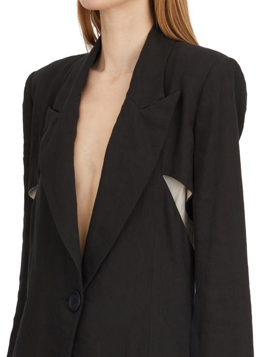 25SS 알레산드라 마치 수트 자켓 L12504008690 Black - ALESSANDRA MARCHI