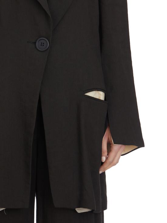 25SS 알레산드라 마치 수트 자켓 L12504008690 Black - ALESSANDRA MARCHI