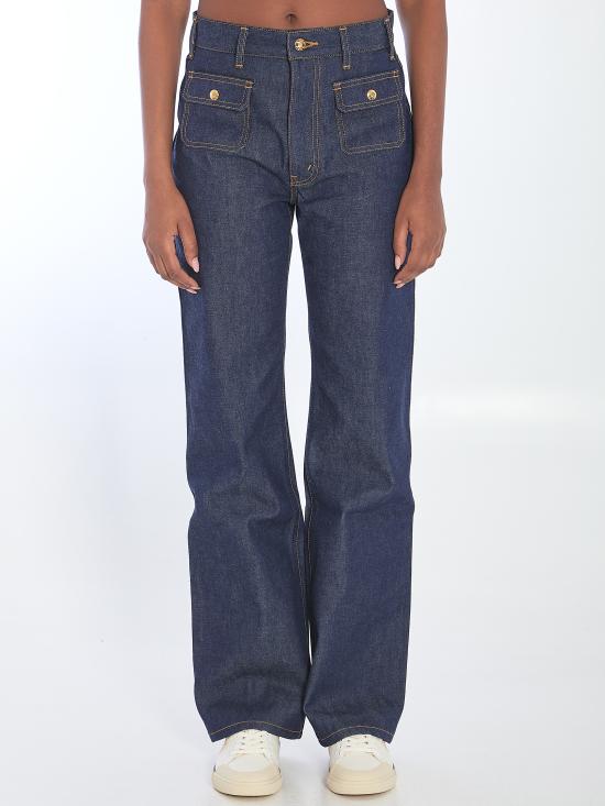 25SS 셀린느 데님 팬츠 RP05X558Z BLUE