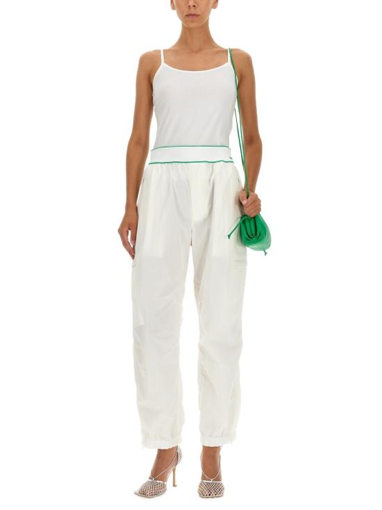  보테가베네타 스트레이트 팬츠 707693VF4K0 9071 WHITE - BOTTEGA VENETA