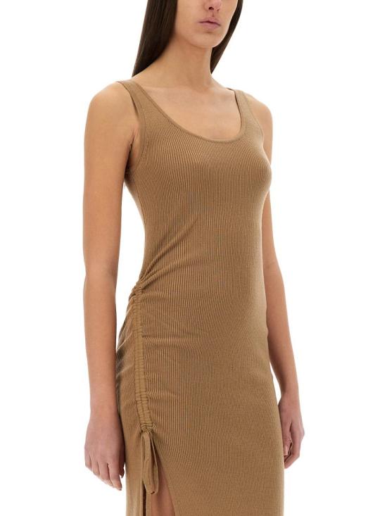 25SS 마이클 코어스 롱 원피스 MR582UH4VR 214CAFE Beige - MICHAEL KORS