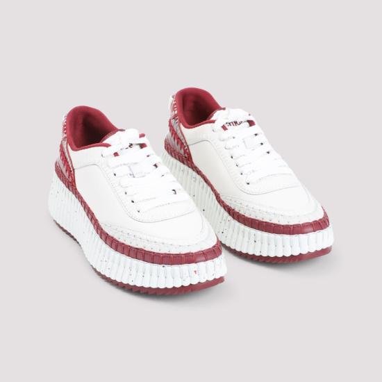 25FW 끌로에 스니커즈 CHC25U00RSA 619 RED - CHLOE