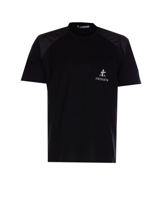 25SS 프리미아타 반팔 티셔츠 PA1015 BLACK Black