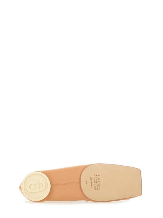 25SS MM6 메종마르지엘라 플랫 슈즈 S59WZ0100 P5560T4097 Beige - MM6 MAISON MARGIELA