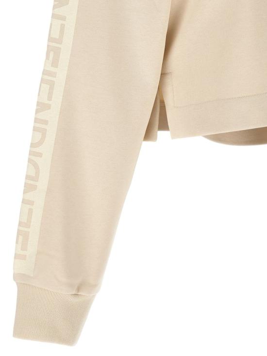  펜디 후드 티셔츠 FAF344AK9SF1M2A WHITE - FENDI