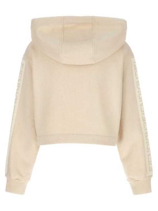  펜디 후드 티셔츠 FAF344AK9SF1M2A WHITE - FENDI