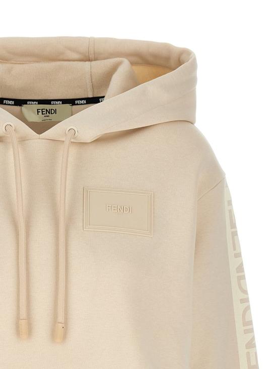  펜디 후드 티셔츠 FAF344AK9SF1M2A WHITE - FENDI