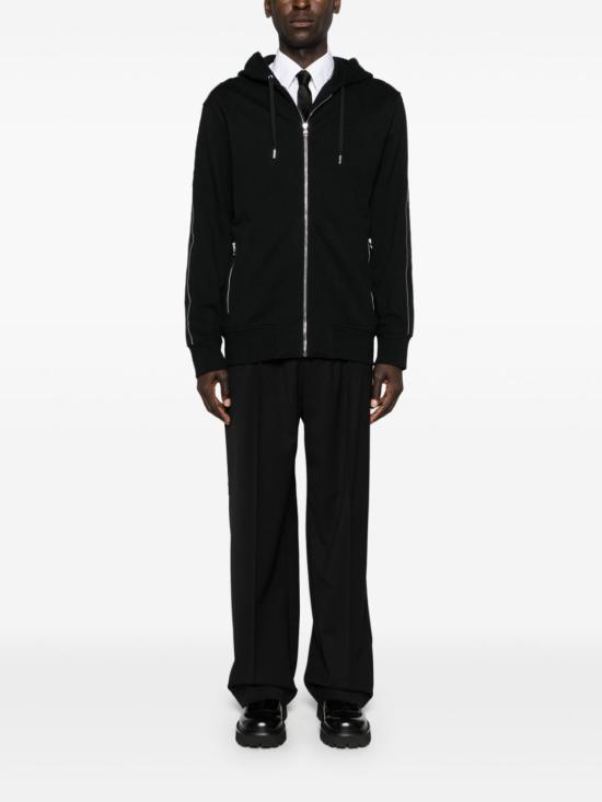 24FW 알렉산더 맥퀸 트레이닝 티셔츠 654794 QXAAP0548 Black - ALEXANDER MCQUEEN