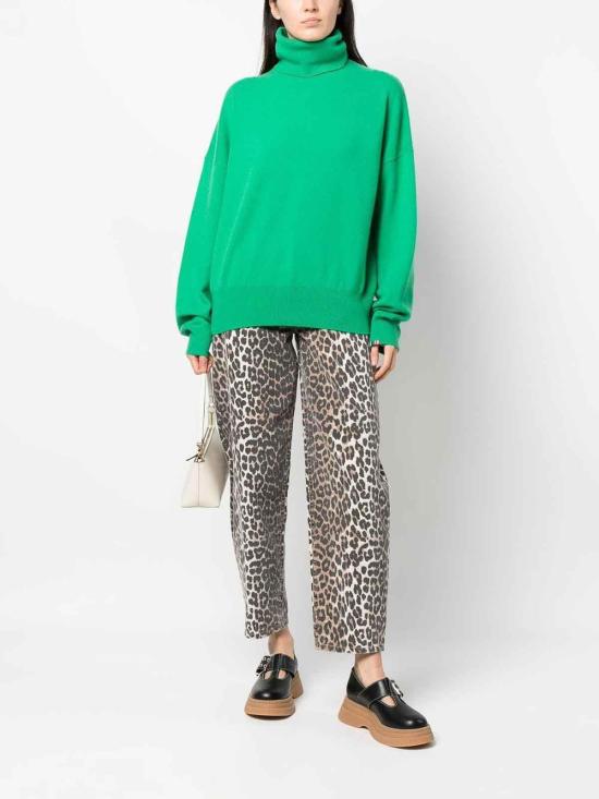  가니 스트레이트 팬츠 J1184943 Multicolour - GANNI