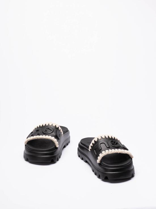 26SS 모우 뮬/슬리퍼 MUSW661000NBKWH Black - MOU