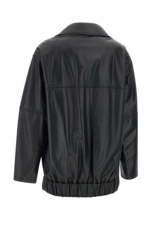 25SS EMILY RATAJKOWSKI X MARELLA 가죽 자켓 2513441028200 001 Black - OTHER BRANDS