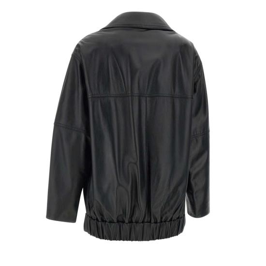 25SS EMILY RATAJKOWSKI X MARELLA 가죽 자켓 2513441028200 001 Black - OTHER BRANDS