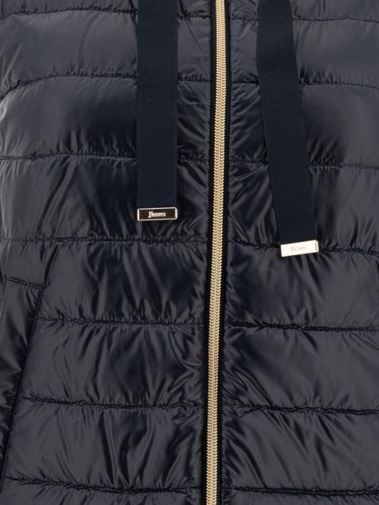 25SS 에르노 베스트 PI002007D12017Z9200 Blue - HERNO