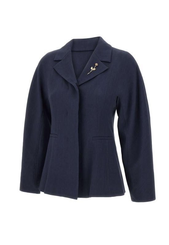 25SS EMILY RATAJKOWSKI X MARELLA 자켓 2513041038200 007 Blue