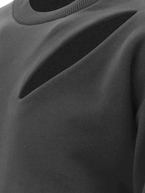 24FW 알렉산더 맥퀸 긴팔 티셔츠 794769QLAC81000 Black - ALEXANDER MCQUEEN