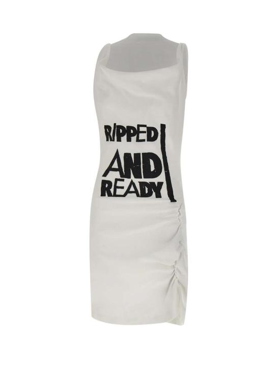 25SS 비비안웨스트우드 미디 원피스 1601004Q J009CA401 White - VIVIENNE WESTWOOD