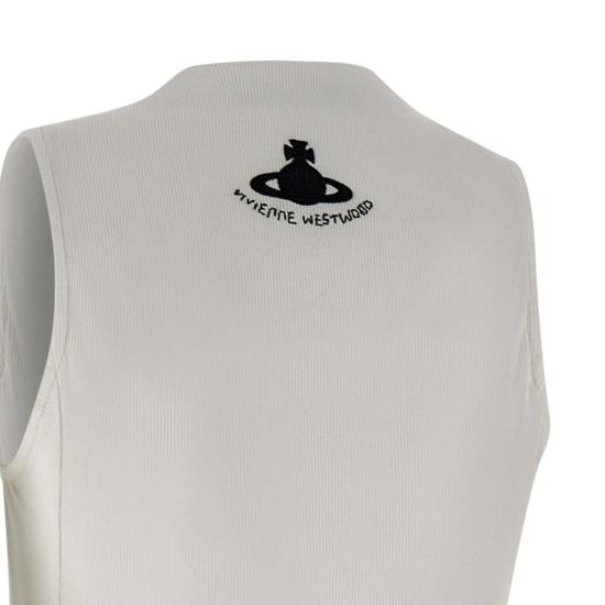 25SS 비비안웨스트우드 미디 원피스 1601004Q J009CA401 White - VIVIENNE WESTWOOD