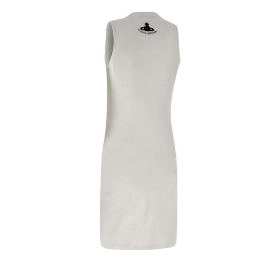 25SS 비비안웨스트우드 미디 원피스 1601004Q J009CA401 White - VIVIENNE WESTWOOD