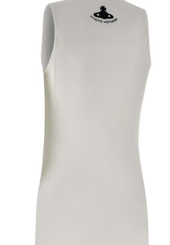 25SS 비비안웨스트우드 미디 원피스 1601004Q J009CA401 White - VIVIENNE WESTWOOD