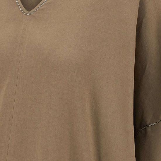 25SS 파비아나 필리피 블라우스 TPDC02F361H550 1266 Brown - FABIANA FILIPPI