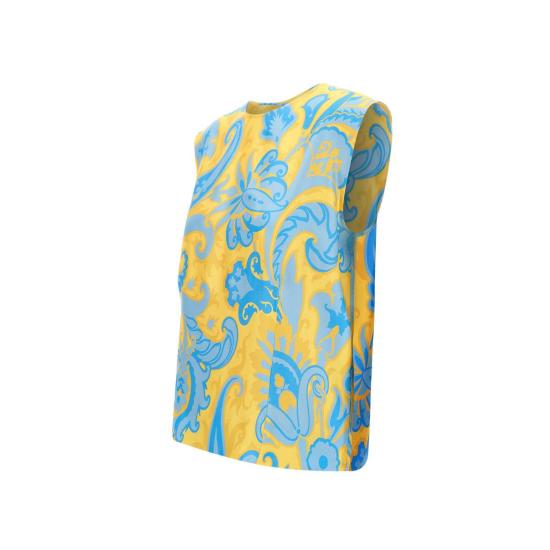 25SS 에트로 민소매 티셔츠 WRJA0086 99SA1G6X0841 Yellow - ETRO