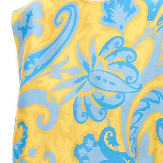 25SS 에트로 민소매 티셔츠 WRJA0086 99SA1G6X0841 Yellow - ETRO