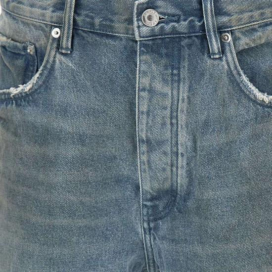 25SS 퍼플 브랜드 데님 숏팬츠 P059FSMI225 MIDINDIGO Blue - PURPLE BRAND