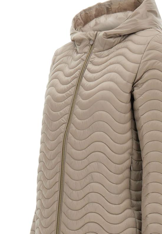 25SS 세이브더덕 패딩 D42200W IRIS2010010 Beige - SAVE THE DUCK