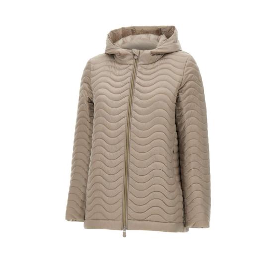 25SS 세이브더덕 패딩 D42200W IRIS2010010 Beige - SAVE THE DUCK