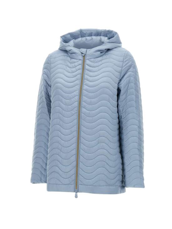 25SS 세이브더덕 패딩 D42200W IRIS2090011 Blue - SAVE THE DUCK