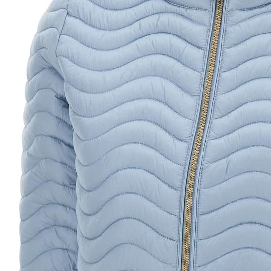 25SS 세이브더덕 숏패딩 D32199W IRIS2090011 Blue - SAVE THE DUCK