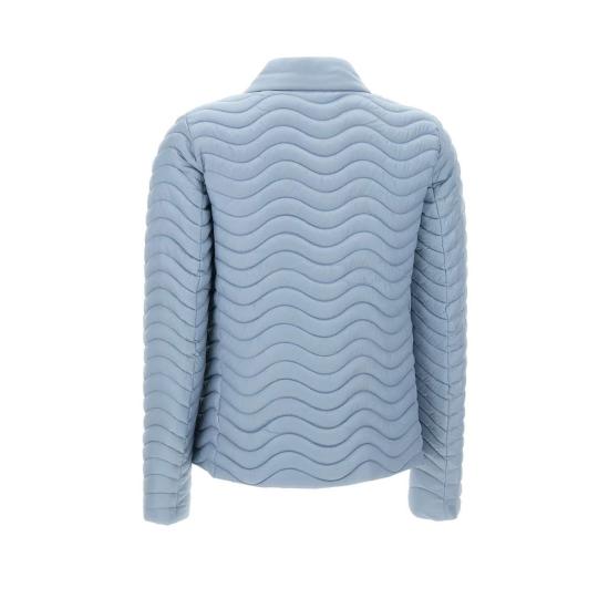 25SS 세이브더덕 숏패딩 D32199W IRIS2090011 Blue - SAVE THE DUCK