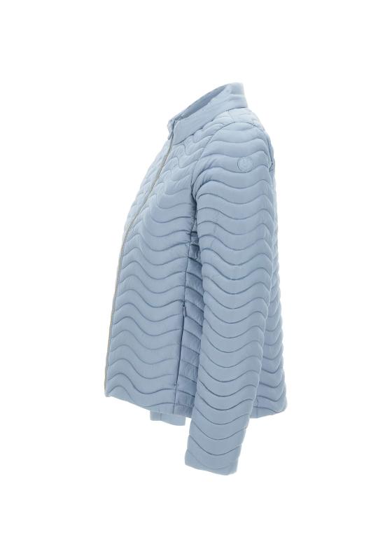 25SS 세이브더덕 숏패딩 D32199W IRIS2090011 Blue - SAVE THE DUCK