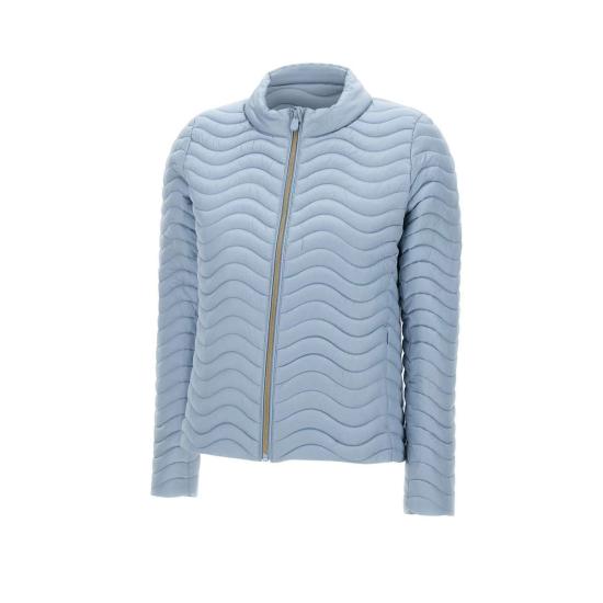 25SS 세이브더덕 숏패딩 D32199W IRIS2090011 Blue - SAVE THE DUCK