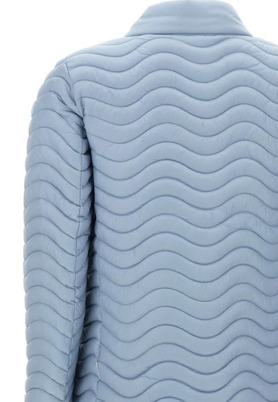 25SS 세이브더덕 숏패딩 D32199W IRIS2090011 Blue - SAVE THE DUCK