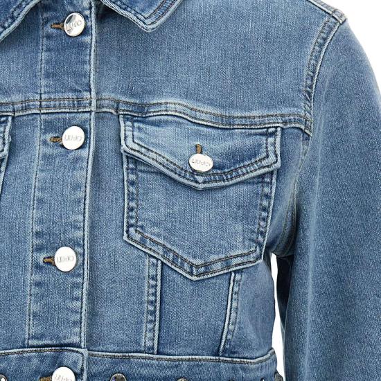 25SS 리우조 데님 자켓 UA5077D4615 78757 Blue - LIU JO